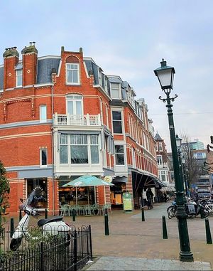 Outside B&B  at Bagels & Beans - Statenkwartier in The Hague