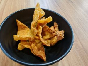 Fried Wanton at SHUN CI VEGETARIAN FOOD in Central Singapore