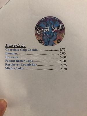 Menu  at Fuel Cafe in Hicksville