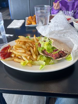 Best burger   at Fuel Cafe in Hicksville
