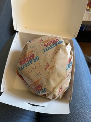 Vegan Burger  at Graffiti Grubs in Dresden