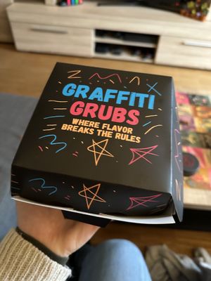 Vegan Burger  at Graffiti Grubs in Dresden