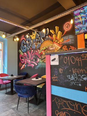 Restaurant  at Graffiti Grubs in Dresden