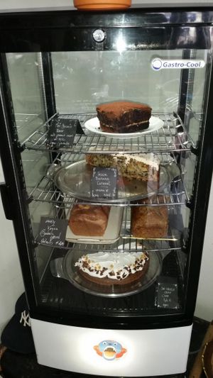 Cakes at Charlie's Vegan Food & Coffee in Berlin