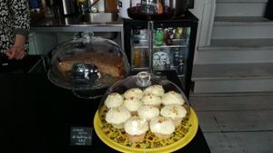 sweets at Charlie's Vegan Food & Coffee in Berlin