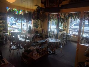 Inside at Nature's Kitchen Cafe in Yreka