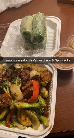 Yum at Go Vegan in Antioch