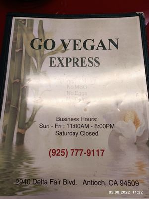  at Go Vegan in Antioch
