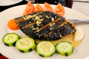 Fried vegan fish at Go Vegan in Antioch