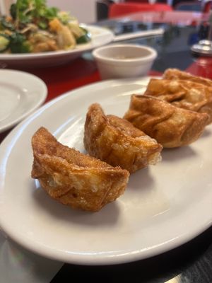 Pot stickers  at Go Vegan in Antioch