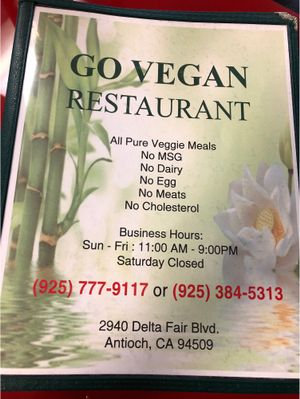1 at Go Vegan in Antioch
