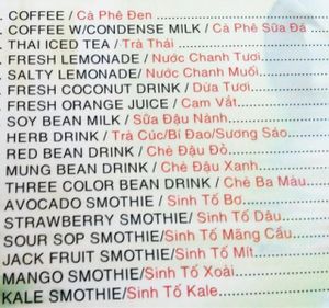 Menu at Go Vegan in Antioch