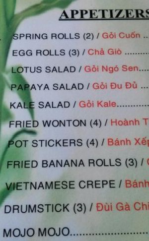 Appetizers at Go Vegan in Antioch