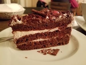 Black forest cake at Elle n' Belle in Zurich
