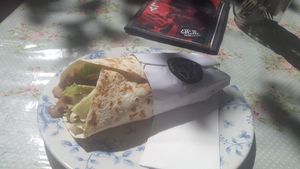 Vegan kebab  at Elle n' Belle in Zurich