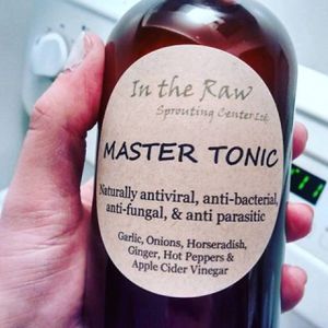 Master tonic at In The Raw Sprouting Center in Porters Lake