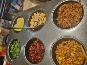 Toppings at Burma Burma in Mumbai