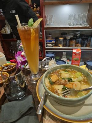 Tea cocktail at Burma Burma in Mumbai