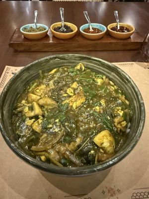 Tofu, mushroom and Lotus rice bowl  at Burma Burma in Mumbai