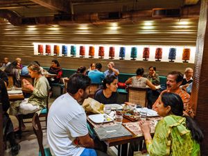 Inside of Burma Burma at Burma Burma in Mumbai