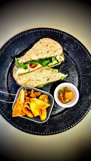 Sándwich de jamón con queso   at Bistro 54 in Mexico City