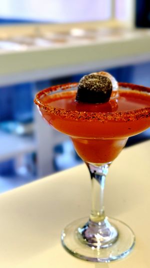 Spicy tamarindo   at Sushi Washoku in Mexico City