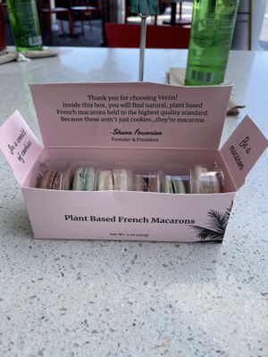 Macaroons at JOi Café in Westlake Village