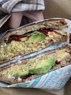 Tuna sandwich  at JOi Café in Westlake Village