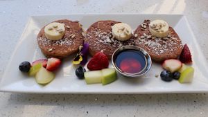 Pancakes   at JOi Café in Westlake Village