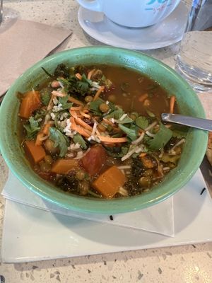 Lentil Soup  at JOi Café in Westlake Village