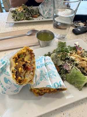 Breakfast Burrito. So tasty!  at JOi Café in Westlake Village