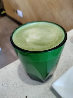 Matcha Latte at JOi Café in Westlake Village