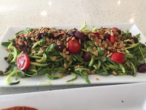 The Bob Marley salad - more like a huge meal at JOi Café in Westlake Village