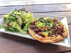 BBQ Pizza at JOi Café in Westlake Village