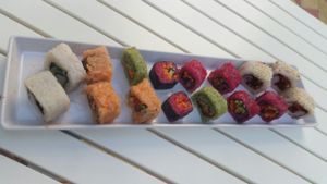 Sushi all you can eat at Rawmazing  at Rawmazing in Bucharest