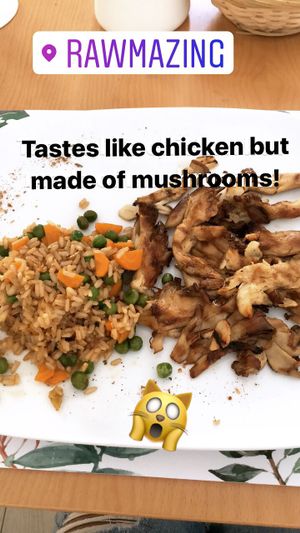 sorry for the caption lol  at Rawmazing in Bucharest