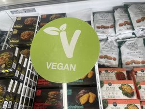 Vegan section at Kronan in Selfoss