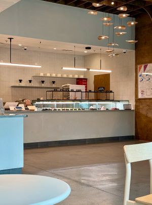Counter at Laylo Cafe in Chamblee