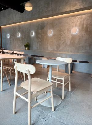 Indoor Seating at Laylo Cafe in Chamblee