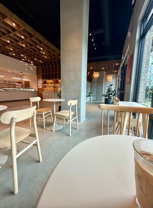 Interior at Laylo Cafe in Chamblee