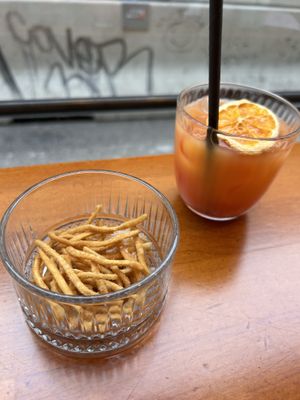 free snack  at Susuru - Japanese Izakaya  in Vienna