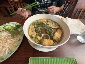 Pure plant pho  at Luong-Loi Restaurant in Wheaton