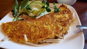 Vietnamese pancake ($15). Delicious. at Luong-Loi Restaurant in Wheaton
