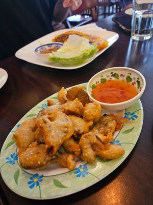 Fried Mushrooms at Luong-Loi Restaurant in Wheaton