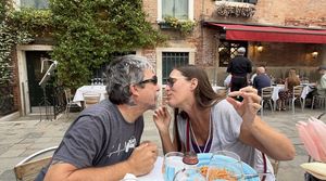 Lady & the Tramp  at Ristorante Retro ' in Florence