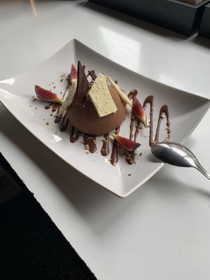 Mousse au chocolat  at La Petite Marche in Dijon