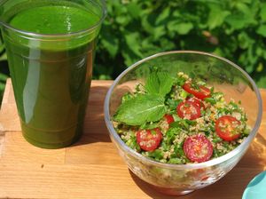 Detox Combo - Delicious! at Cafe Nutrimania in Montreal