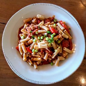 Chipotle pasta at Picazzo's Organic Italian Kitchen in Tempe