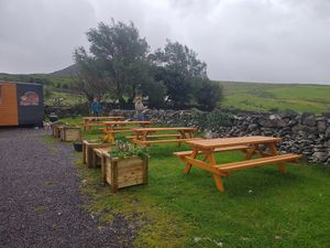 Seating at Carrauntoohil Coffee Hut  in Killorglin