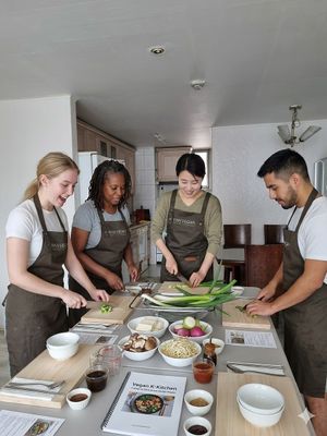  at Vegan Korean Home Cooking Class & Market in Seoul